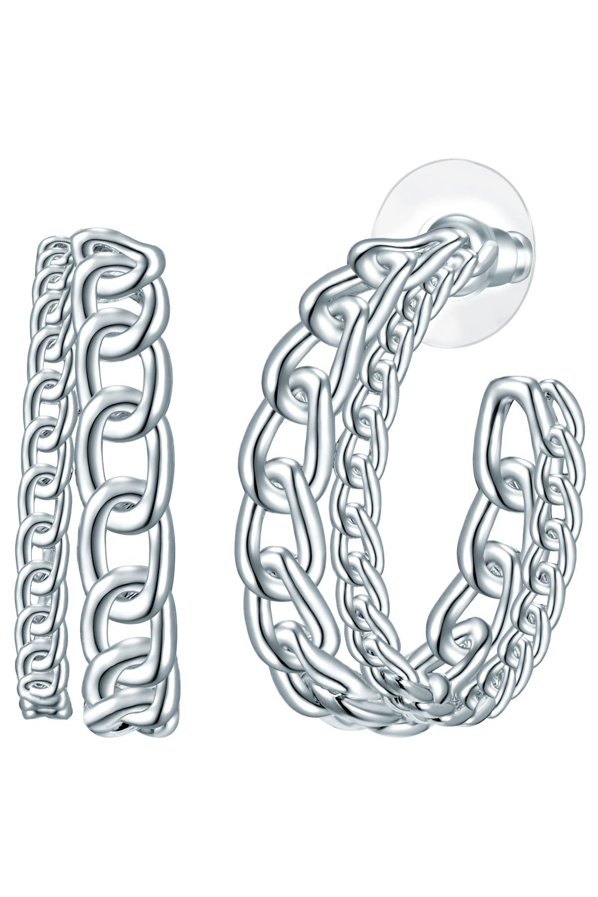 LULU & JANE Ohrringe Metall OneColor, Bild 1