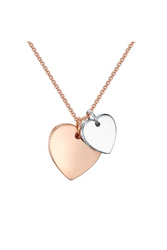 LULU & JANE Kette Messing roségold