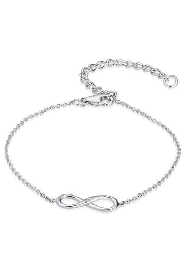 LULU & JANE Armband Sterling Silber silber