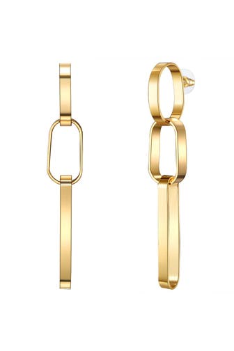 LULU & JANE Ohrringe Metall-Legierung gelbgold