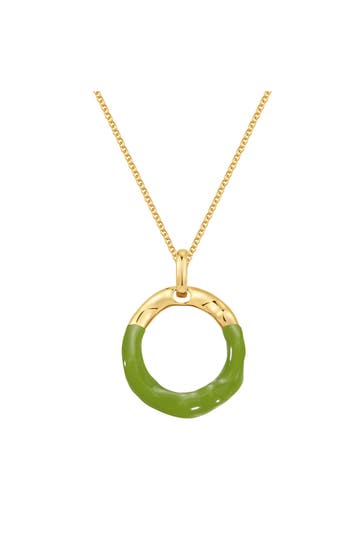 YOKOAMII Kette Metall-Legierung gelbgold