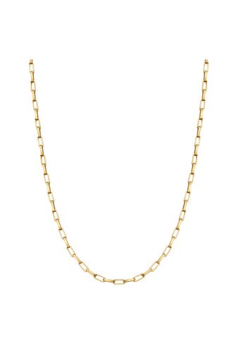 TRUE REBELS Kette Edelstahl gelbgold