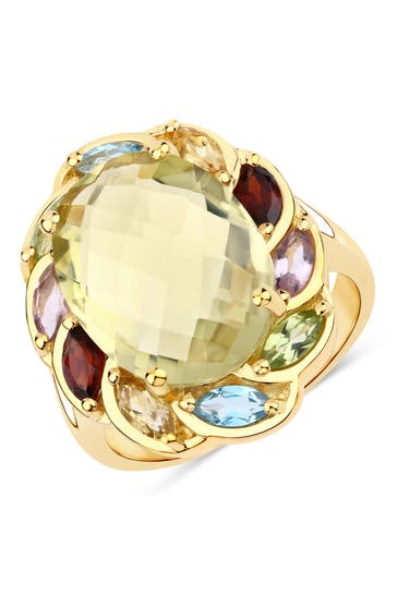 RAFAELA DONATA Ring Sterling Silber gelbgold