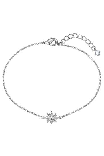 LULU & JANE Armband Messing silber