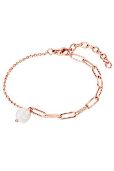 VALERO PEARLS Armband Sterling Silber roségold