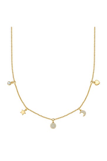 YOKOAMII Kette Messing gelbgold