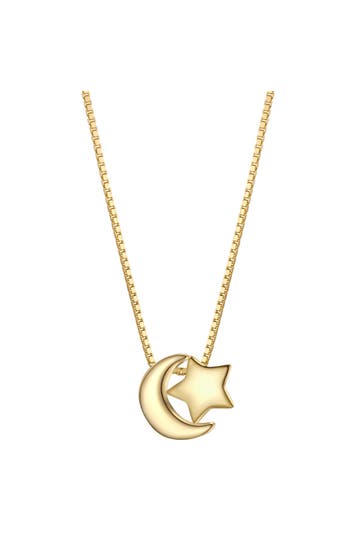 GLANZSTÜCKE MÜNCHEN Kette Sterling Silber gelbgold