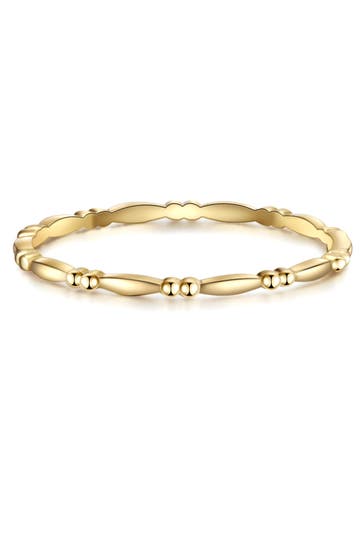 LULU & JANE Ring Messing gelbgold