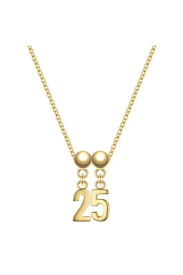 GLANZSTÜCKE MÜNCHEN Schmuckset Sterling Silber gelbgold