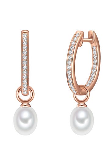 VALERO PEARLS Ohrringe Sterling Silber roségold