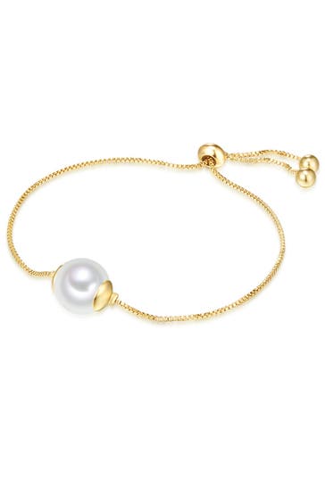LULU & JANE Armband Messing gelbgold