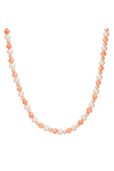 VALERO PEARLS Kette Sterling Silber weiß