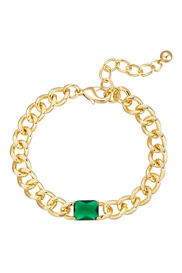 LULU & JANE Armband Messing OneColor