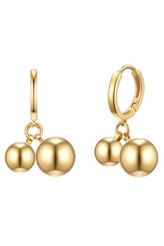 LULU & JANE Ohrringe Metall gelbgold