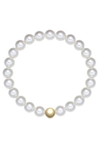 RAFAELA DONATA Armband Muschelkernperle weiß