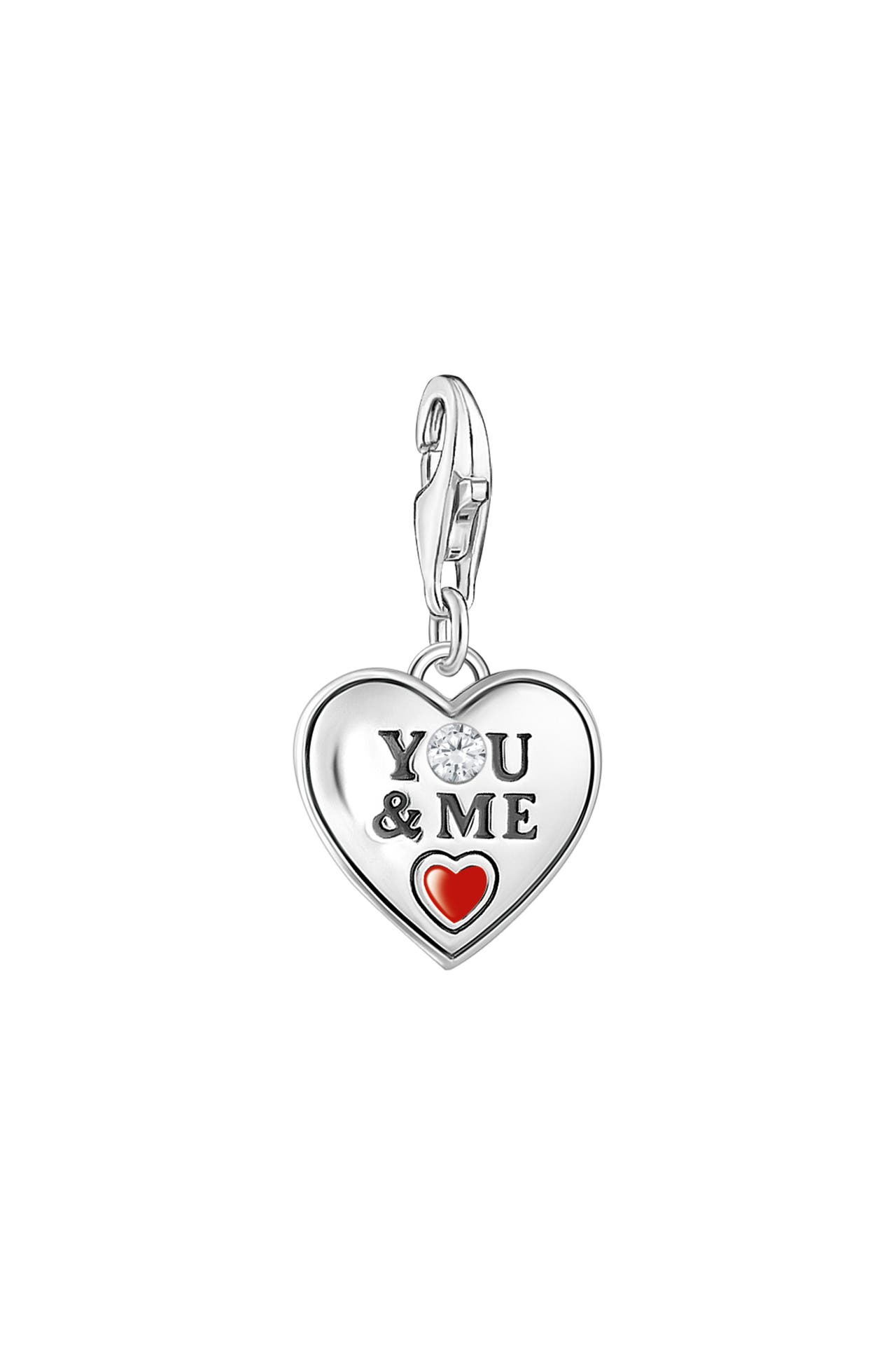 THOMAS SABO Charm-Anhänger Recyceltes 925 Silber, geschw., Kaltemail, Bild 1