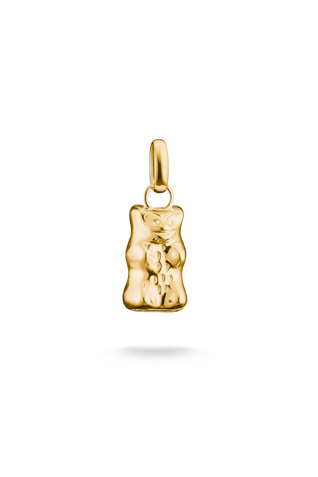 THOMAS SABO Charm-Goldbär-Anhänger Connect vergoldet 18k Vergoldung, Recyceltes 925 Silber, Bild 1