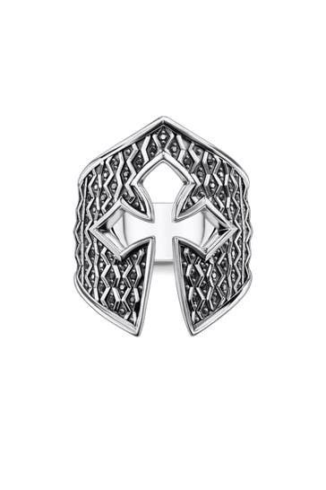 THOMAS SABO Ring 925 Sterlingsilber, geschwärzt silberfarben