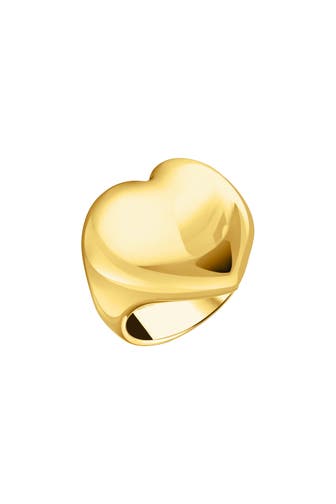 THOMAS SABO Ring 925 Sterlingsilber, 750 Gelbgold Vergoldung gold
