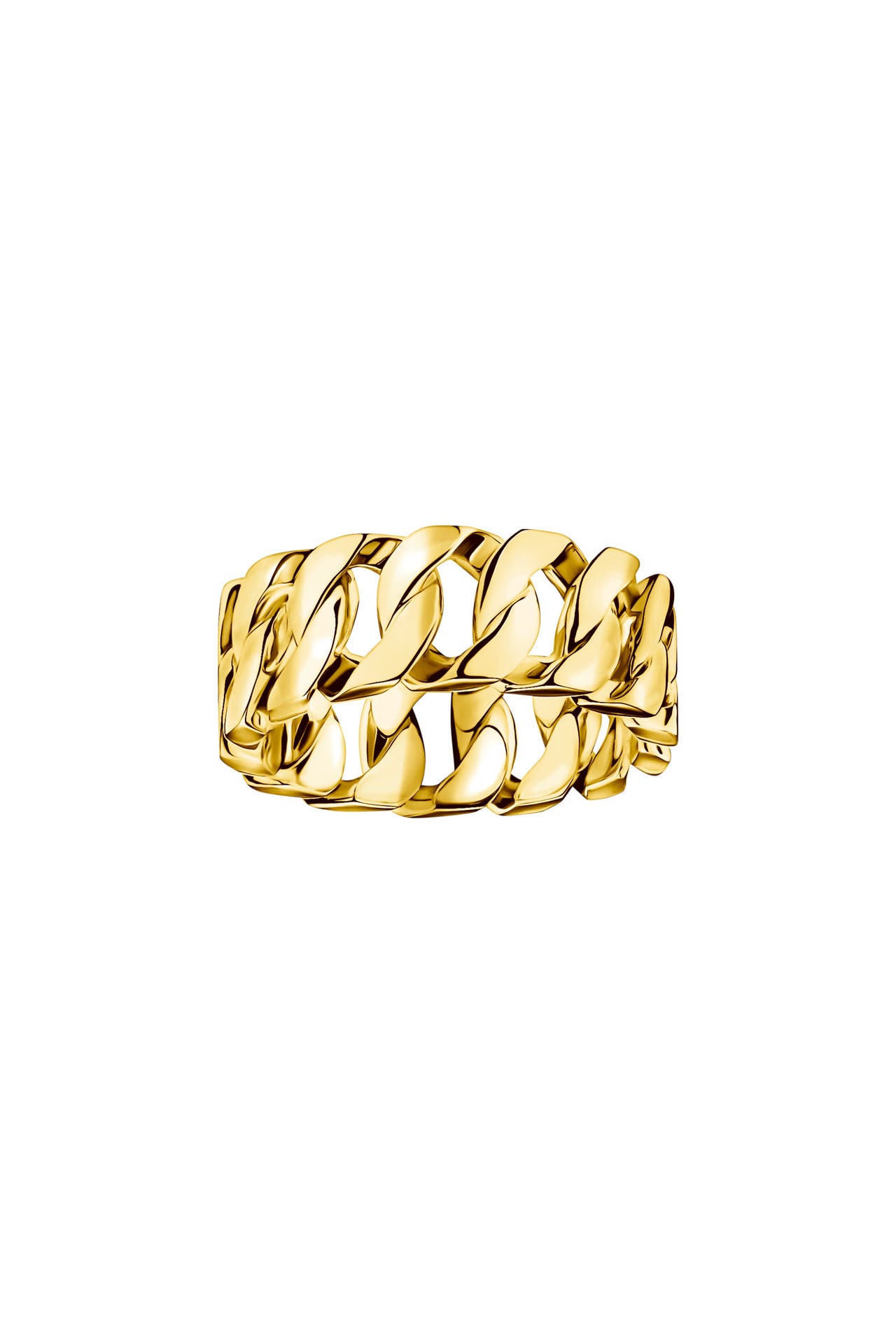 THOMAS SABO Ring Recyceltes 925 Silber, 18k Vergoldung gold, Bild 1