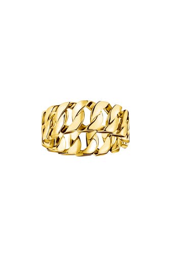 THOMAS SABO Ring Recyceltes 925 Silber, 18k Vergoldung gold