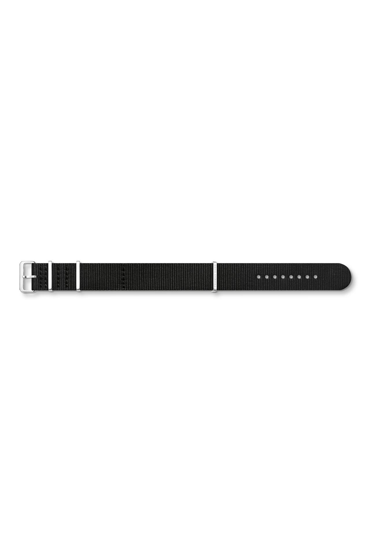 THOMAS SABO Armband Textil; Edelstahl schwarz, Bild 1