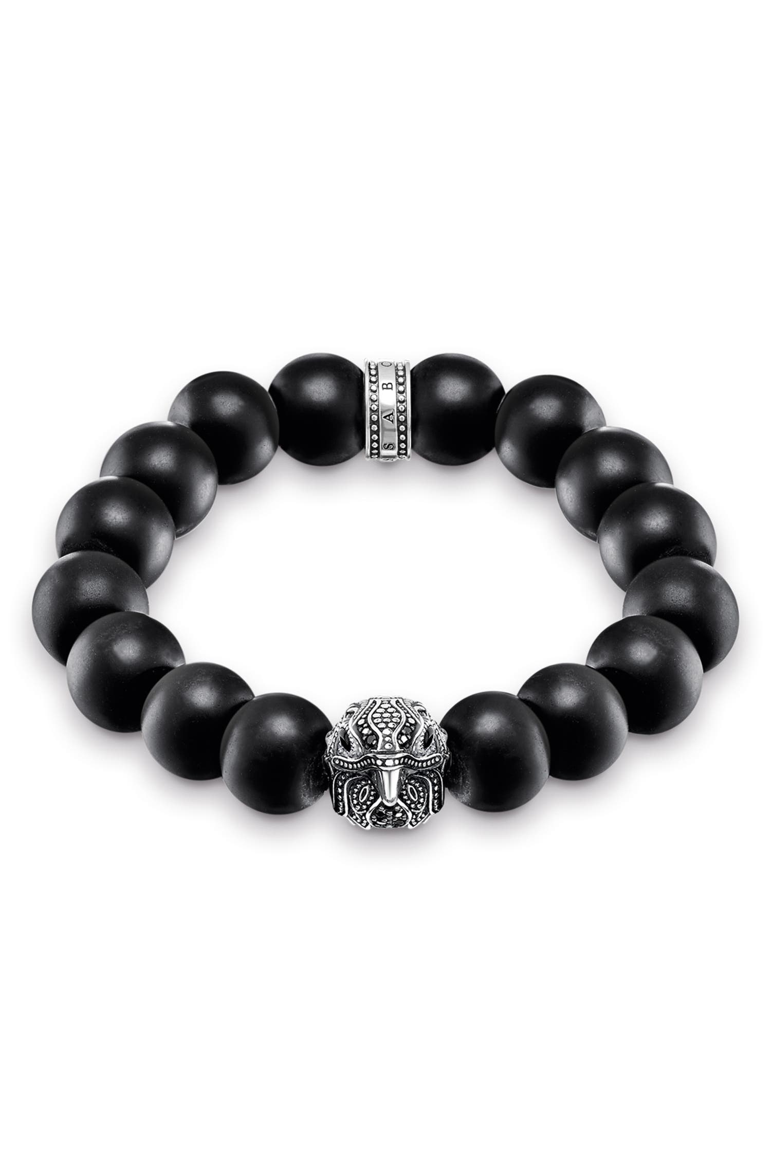THOMAS SABO Armband 925 Sterlingsilber, geschwärzt, Nylon silber-schwarz » günstig online kaufen THOMAS SABO Armband 925 Sterlingsilber, geschwärzt, Nylon silber-schwarz » günstig online kaufen