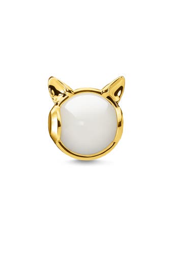 THOMAS SABO Bead Katzenohren gold 925 Sterlingsilber, 750 Gelbgold Vergoldung