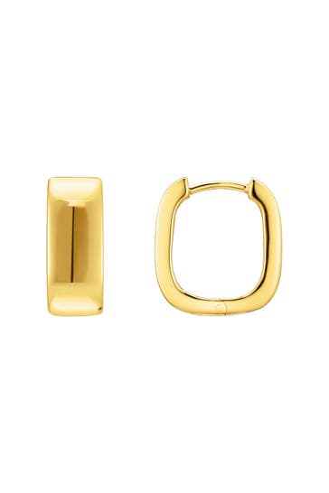 THOMAS SABO Ohrringe 925 Sterlingsilber, 750 Gelbgold Vergoldung gold