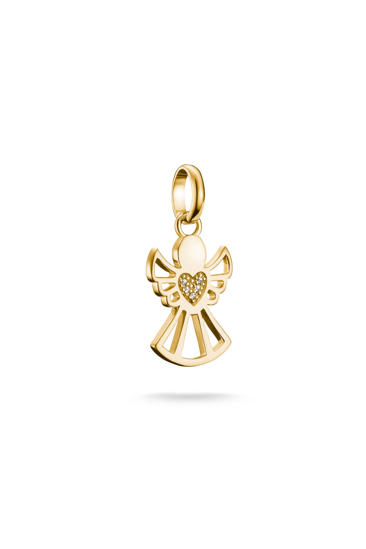 THOMAS SABO Charm-Anhänger Beschützer der Liebe Connect vergoldet 18k Vergoldung, Recyceltes 925 Silber, Bild 1