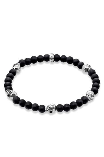 THOMAS SABO Armband 925 Sterlingsilber silber-schwarz