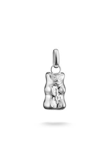 THOMAS SABO Charm-Goldbär-Anhänger Connect Silber Recyceltes 925 Silber