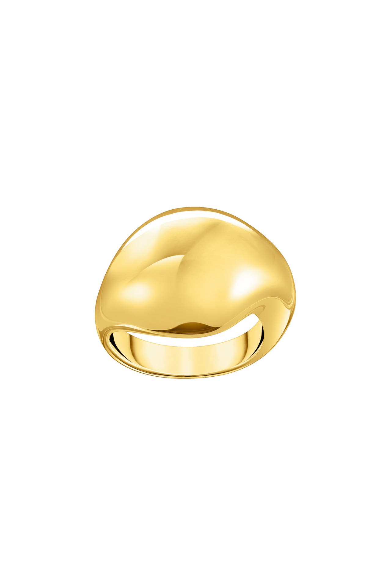 THOMAS SABO Ring 925 Sterlingsilber, 750 Gelbgold Vergoldung gold, Bild 1