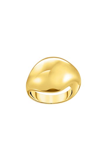THOMAS SABO Ring 925 Sterlingsilber, 750 Gelbgold Vergoldung gold
