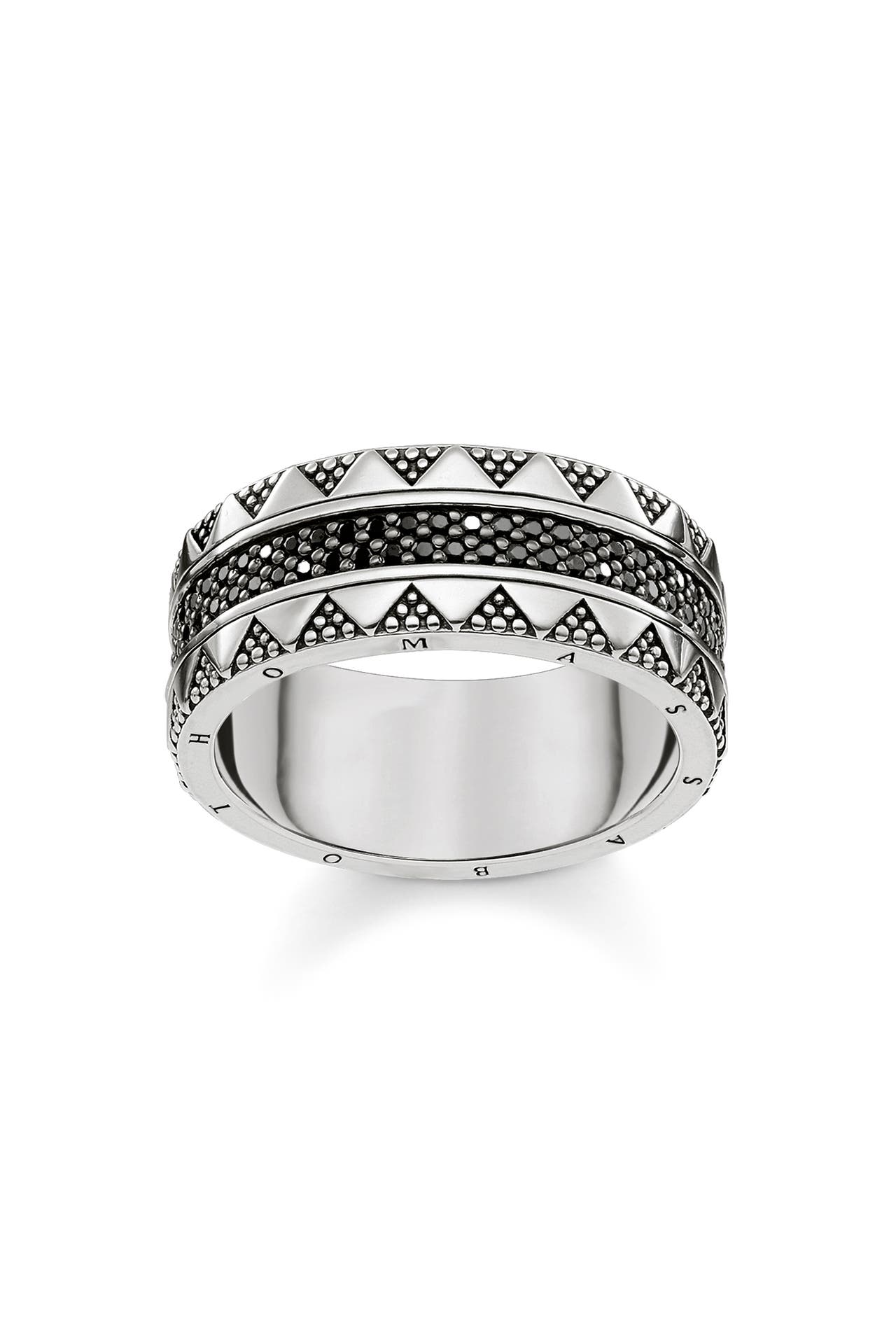 THOMAS SABO Ring Hieroglyphen-Ornamentik 925er Sterlingsilber, geschwärzt, Bild 1