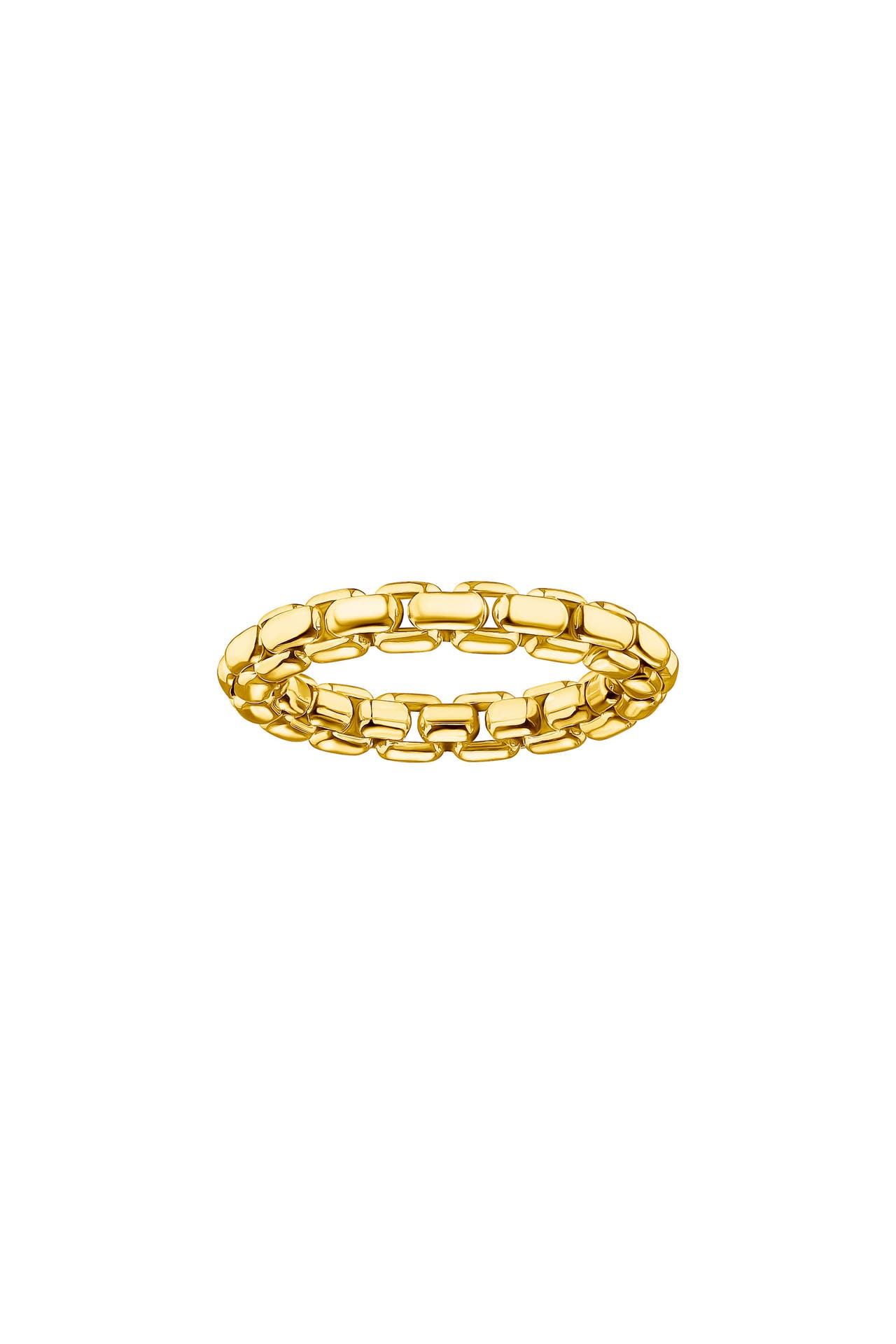 THOMAS SABO Ring Recyceltes 925 Silber, 18k Vergoldung gold, Bild 1