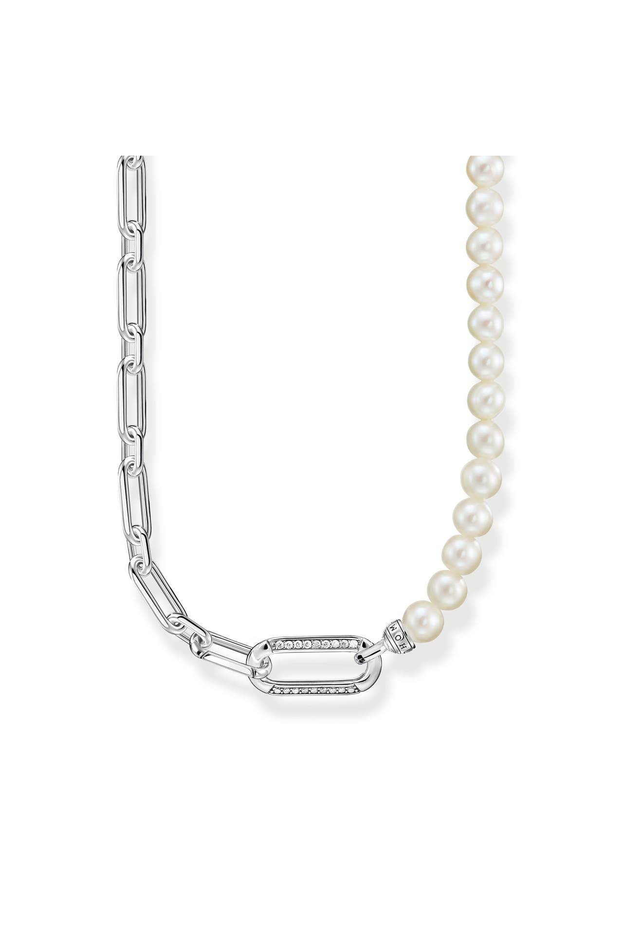 THOMAS SABO Kette 925 Sterlingsilber, geschwärzt silber, Bild 1