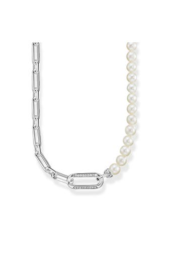 THOMAS SABO Kette 925 Sterlingsilber, geschwärzt silber