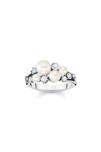 THOMAS SABO Ring 925 Sterlingsilber, geschwärzt silber