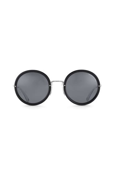 THOMAS SABO - Sonnenbrille silberfarben-glänzend,schwarz-weiß-glänzend