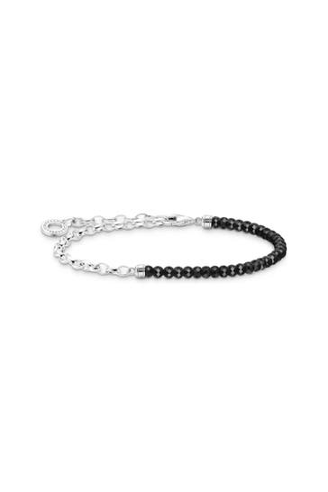 THOMAS SABO Armband 925 Sterlingsilber silber-schwarz
