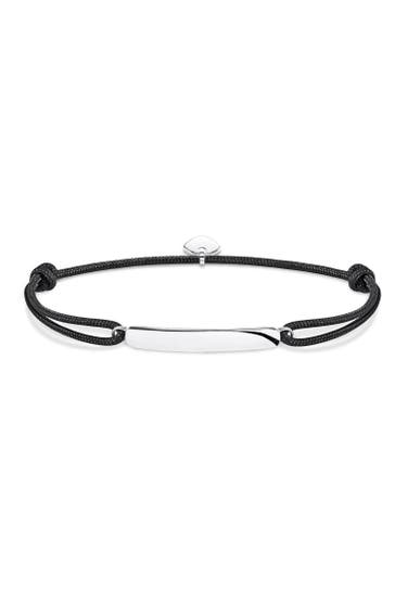 THOMAS SABO Armband 925er Sterlingsilber silber-schwarz