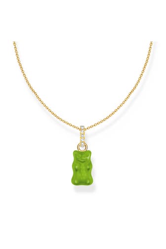 THOMAS SABO Kette 925 Sterlingsilber, 750 Gelbgold Vergoldung gold