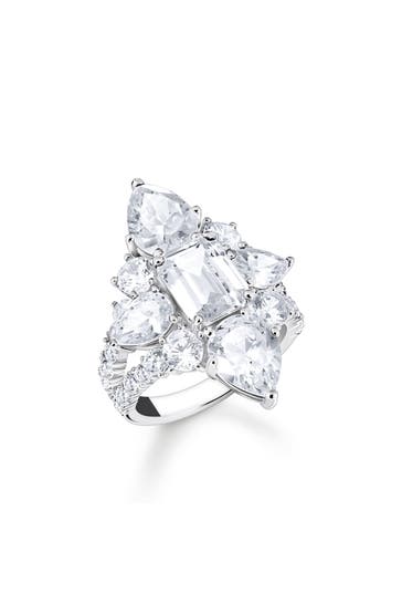 THOMAS SABO Ring 925 Sterlingsilber silber