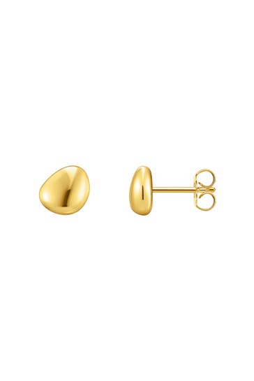 THOMAS SABO Ohrstecker 925 Sterlingsilber, 750 Gelbgold Vergoldung
