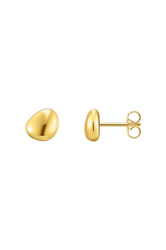 THOMAS SABO Ohrstecker 925 Sterlingsilber, 750 Gelbgold Vergoldung