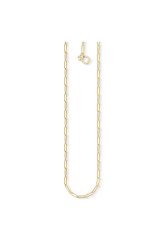 THOMAS SABO Kette 18k Vergoldung, Recyceltes 925 Silber gold