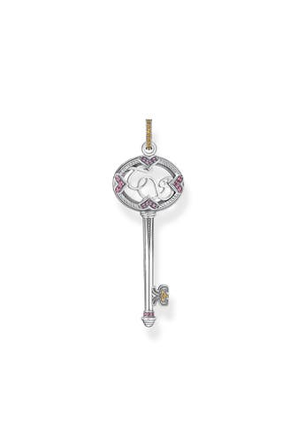THOMAS SABO Anhänger Schlüssel silber 925 Sterlingsilber, geschwärzt