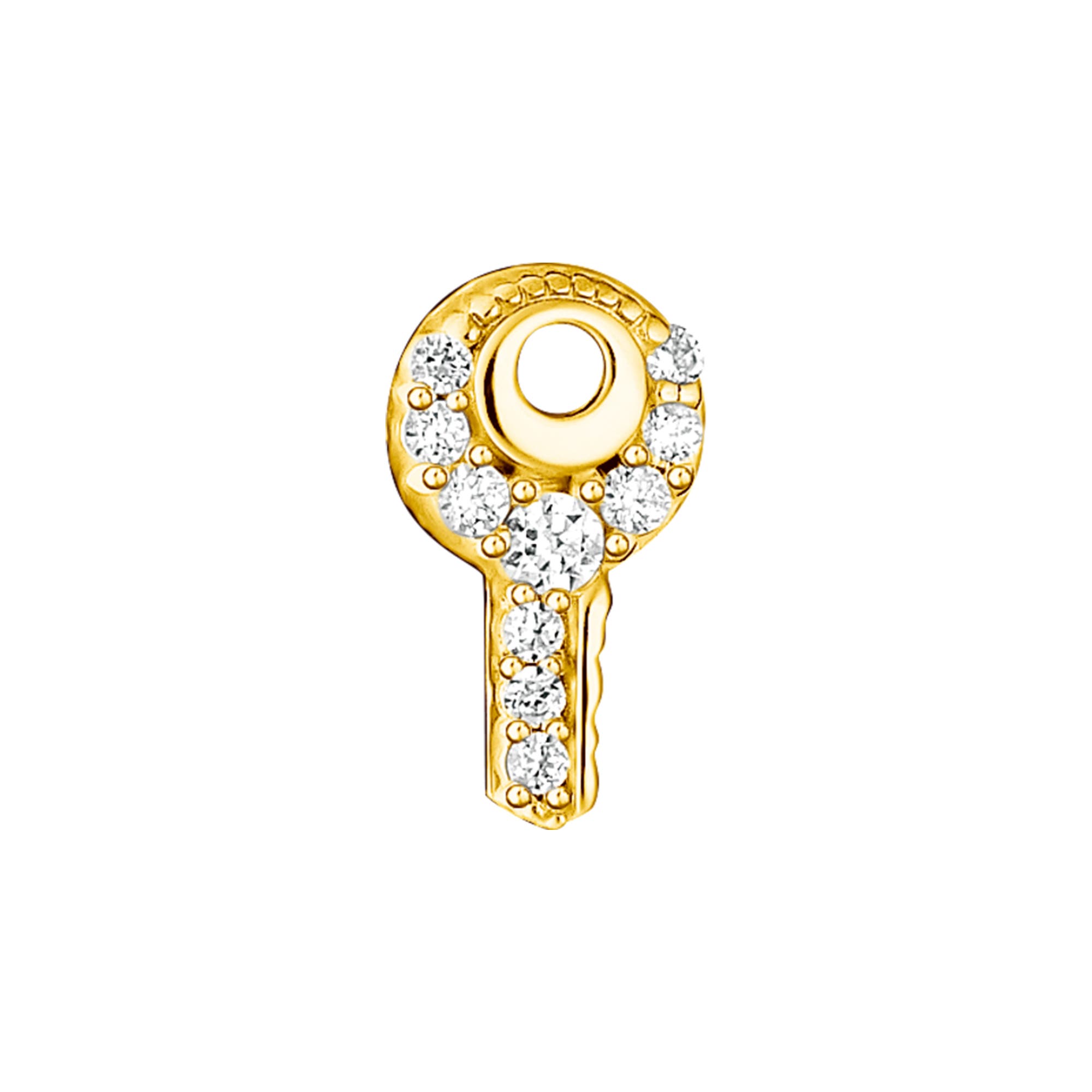 Thomas Sabo Orecchini Lunghi Pendenti Argento 925 – Talismani Cosmici Con Simboli Fortuna E Zirconi