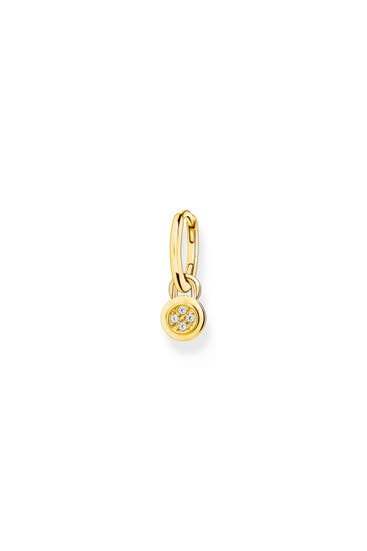 THOMAS SABO - Ohrringe 925 Sterlingsilber, 750 Gelbgold Vergoldung gold